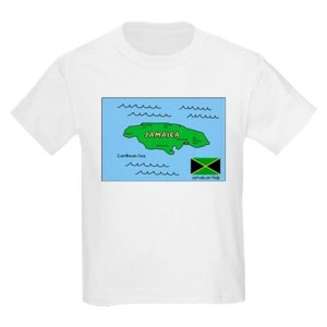 jamaica_map_kids_tshirt