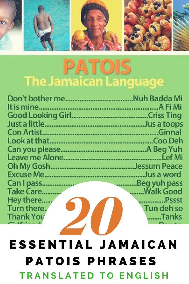 20 Essential Jamaican Patois Phrases Translated to English