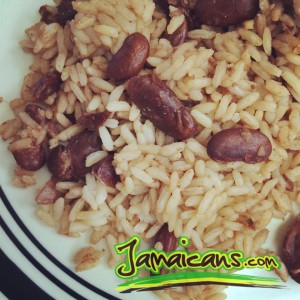 Jamaican rice and peas
