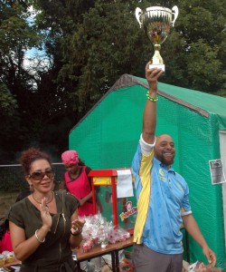Jamaica Lawn bowls team raises the trophy