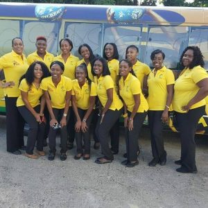 Jamaica's Sunshine Girls Netball Team