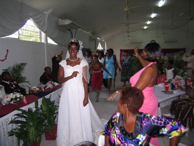 Traditional jamaican hot sale wedding dresses