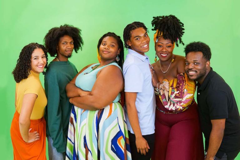 he cast of Bob Marley’s Three Little Birds – Photo by Diana Garle