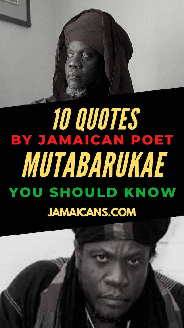 10 Quotes by Jamaican Poet Mutabaruka You Should Know