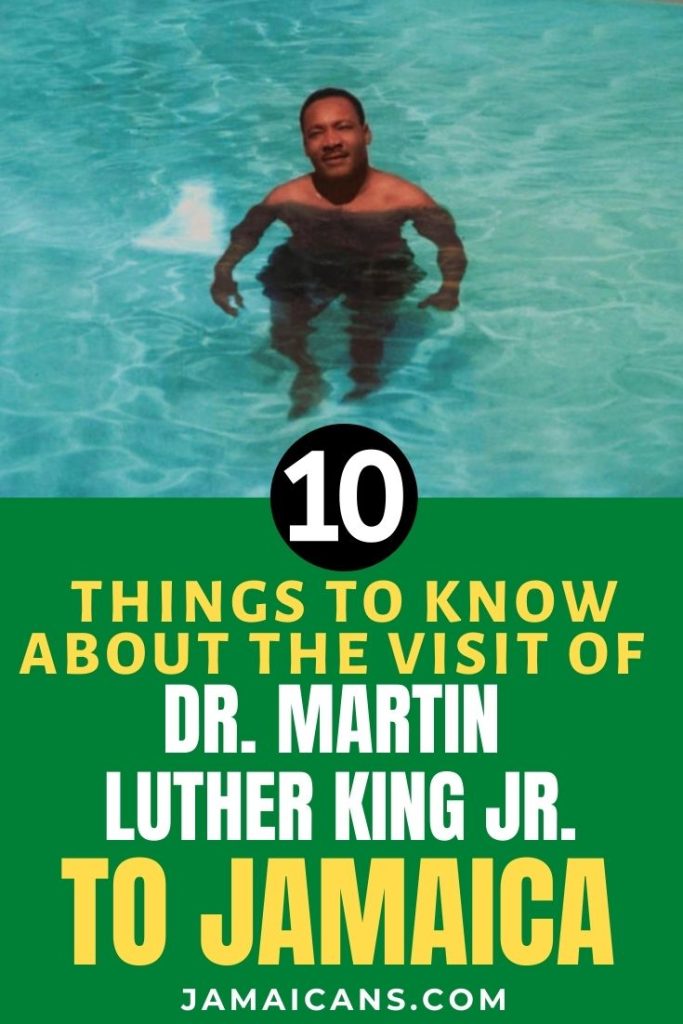 10 Things to Know about the Visit of Martin Luther King Jr to Jamaica - PIN