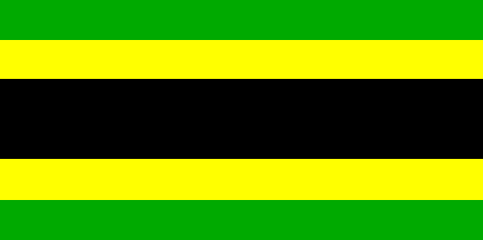 Flag of Jamaica 1957–1962