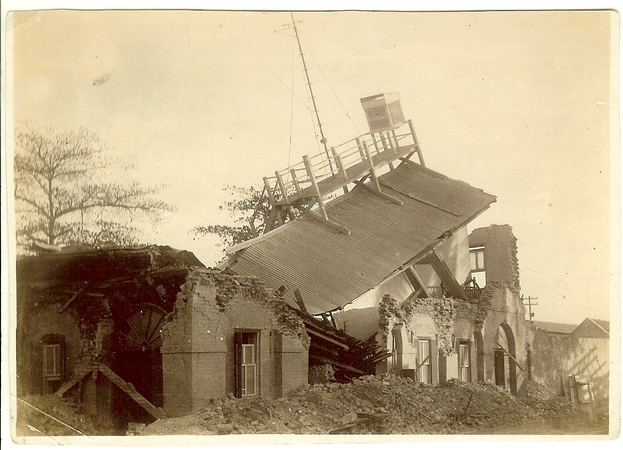 R M S P Co Office Suite Port Royal Street - Kingston Jamaica Earthquake 1907