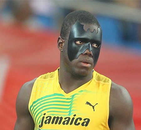 Jamaican Sprinter Ramone "Batman" McKenzie