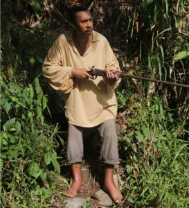 3 - Roy Anderson doing a cameo as a slave soldier in Queen   nanny