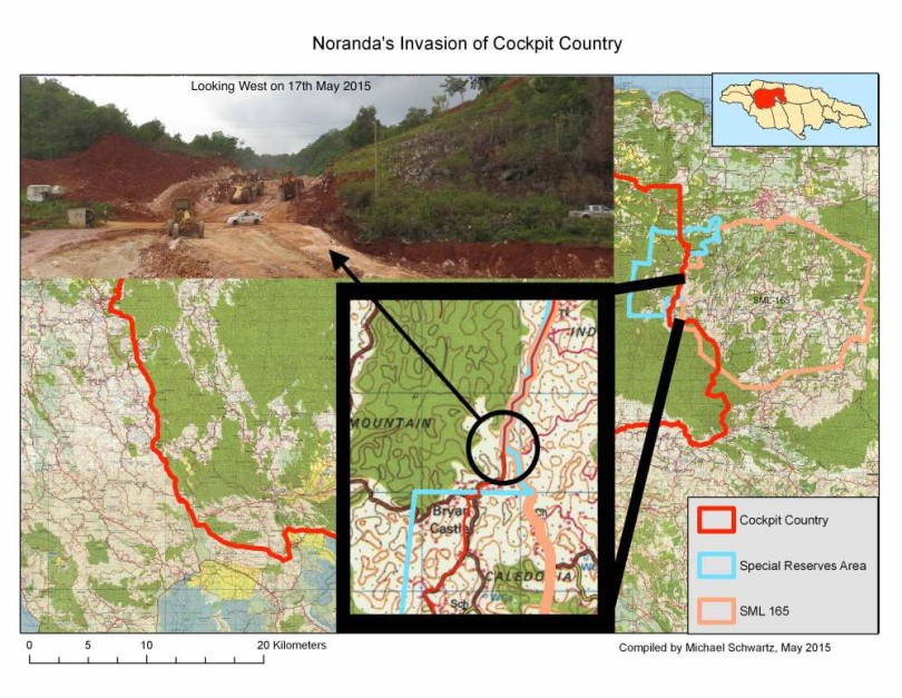 Noranda Invades Cockpit Country With Bauxite Mining Betrayal Says JET