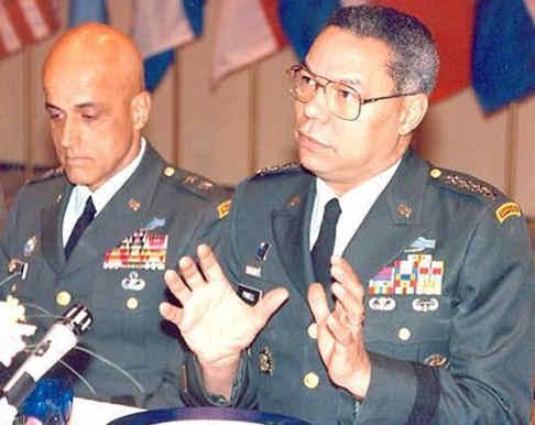 (Generals Loeffke and Powell before Congress in 1993.) Maj. Gen. Bernard Loeffke led an effort to rebuild 27homes with sanitation through Food For The Poor in the Peacemakers Community of Hope, located in the town of Spring Pass in Hamstead, St.Thomas,Jamaica. Loeffke says he chose Jamaica because it is the birthplace of Food For The Poor and is the homeland of the parents of another General, his dear friend Gen. Colin L. Powell who supported the community. Loeffke plans to share his recent experience with Food For The Poor at the 50th Anniversary of White House Fellows 2015 Leadership Conference in the Washington, D.C., October 22-24.