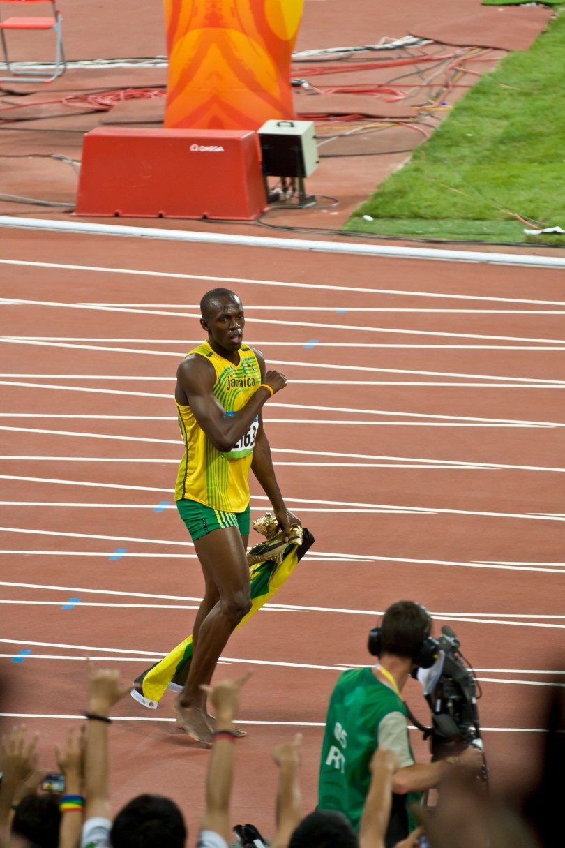 Usain Bolt 2008 Beijing China