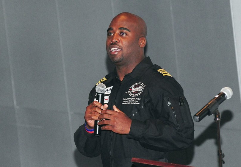 RecordSetting Jamaican Pilot, Barrington Irving, Makes Inspiring Visit