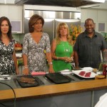 Chef Nigel Spence with Hoda Kotb and Kathie Lee Gifford on the NBC Today Show