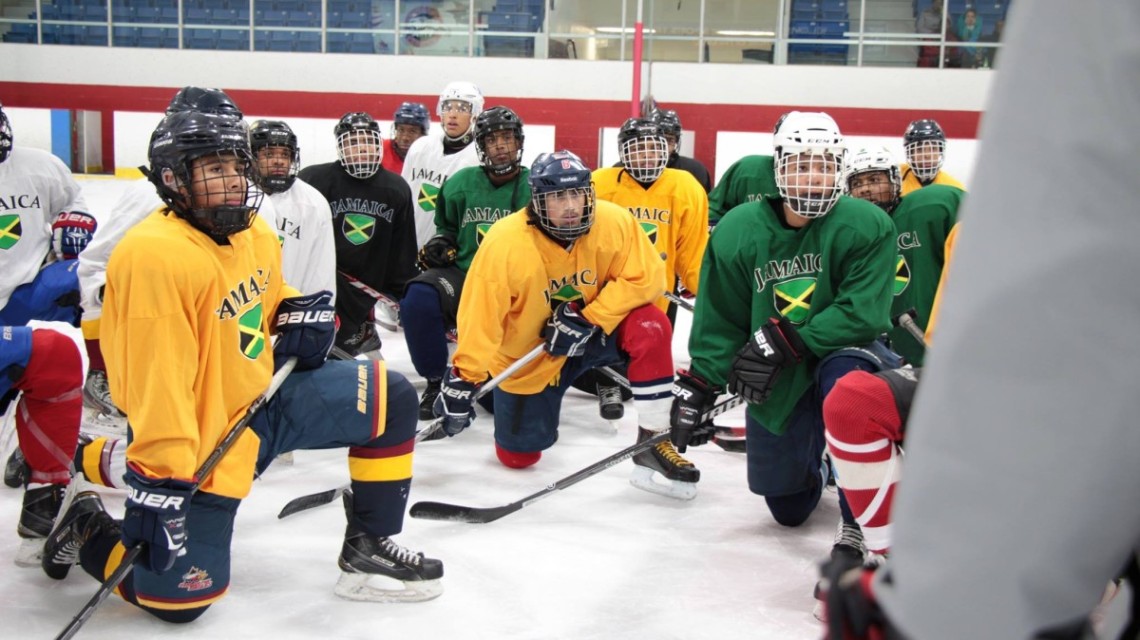 Jamaican Olympic Ice Hockey Federation Hold Tryouts in Toronto