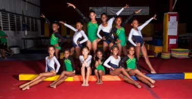 Jamaica gymnapstics team