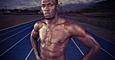 Usain Bolt Photo Shoots in Jamaica