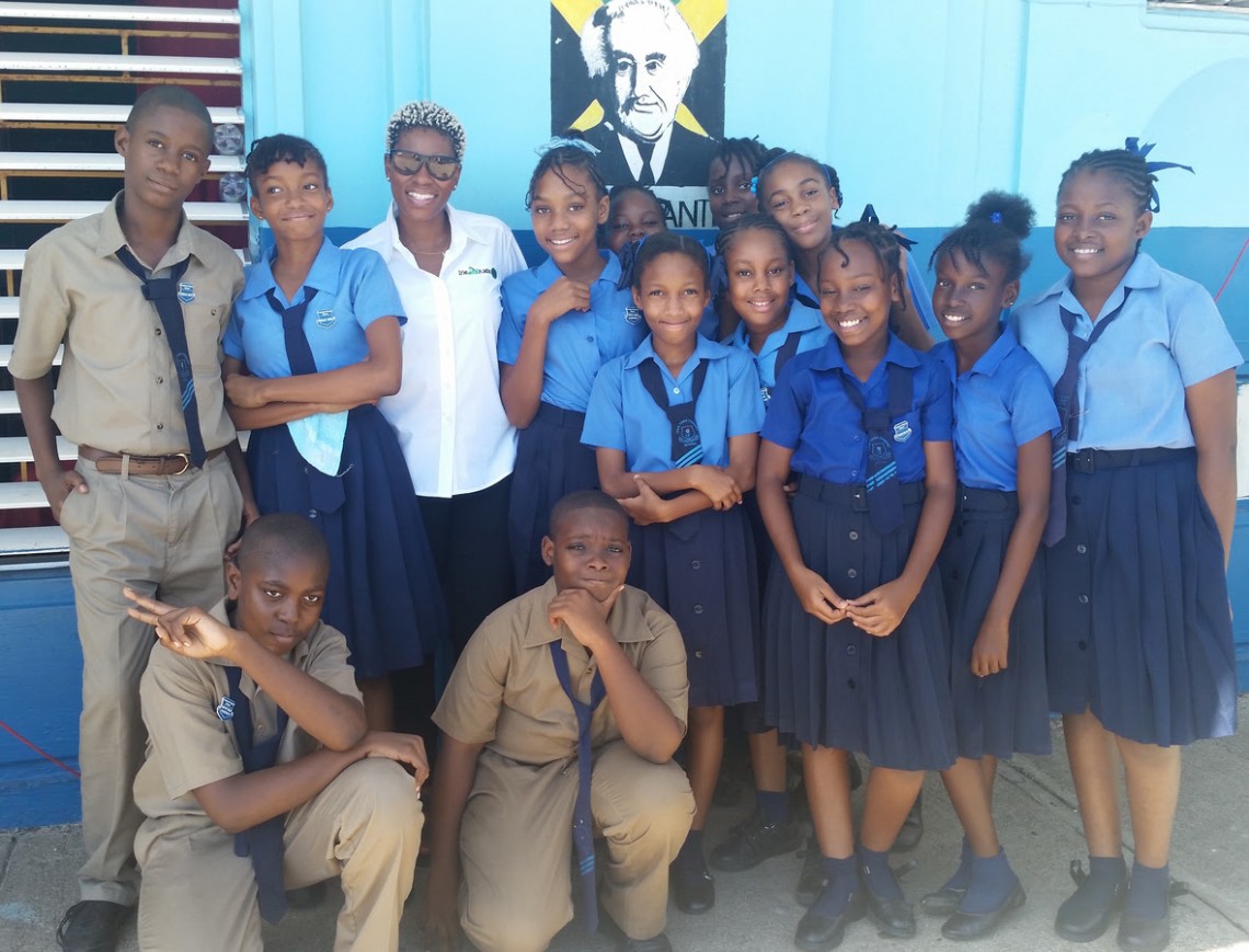 IRIE Jam Radio Donates Computer to Primary School in Jamaica