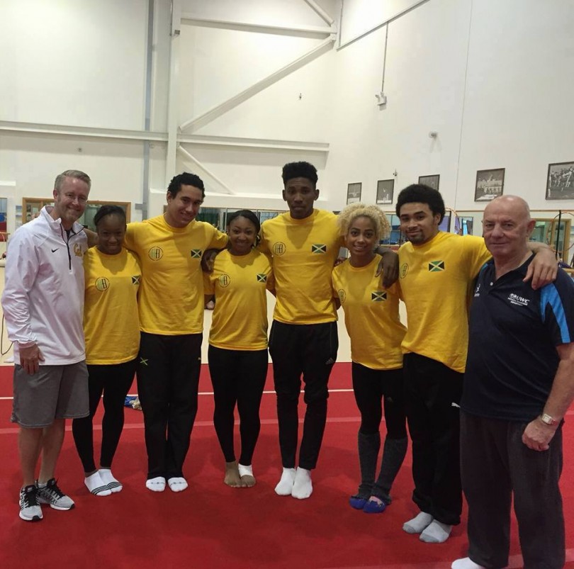 Jamaica Gymnastics team