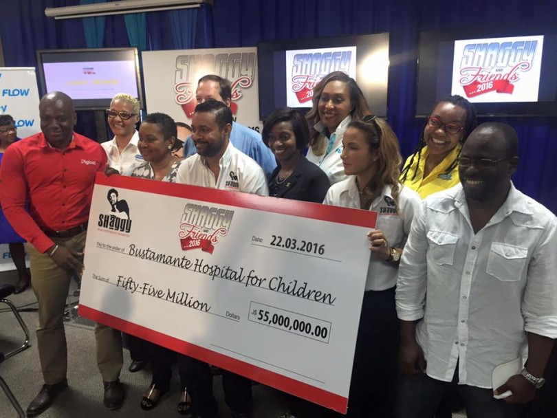 Shaggy's Foundation Makes $55 Million Donation to Children's Hospital