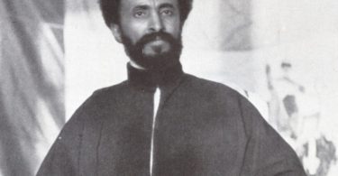 HIM Haile Selassie photo by Walter Mittelholzer
