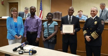 Jephtah Thomas - Photo by the City of Plantation Fire Department