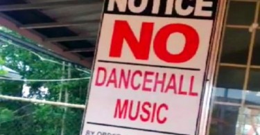 dancehall music ban lifted