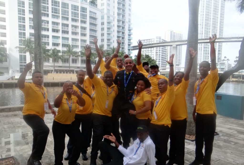 Team Jamaica in Taste of Caribbean 2016 in Miami