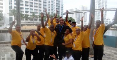 Team Jamaica in Taste of Caribbean 2016 in Miami