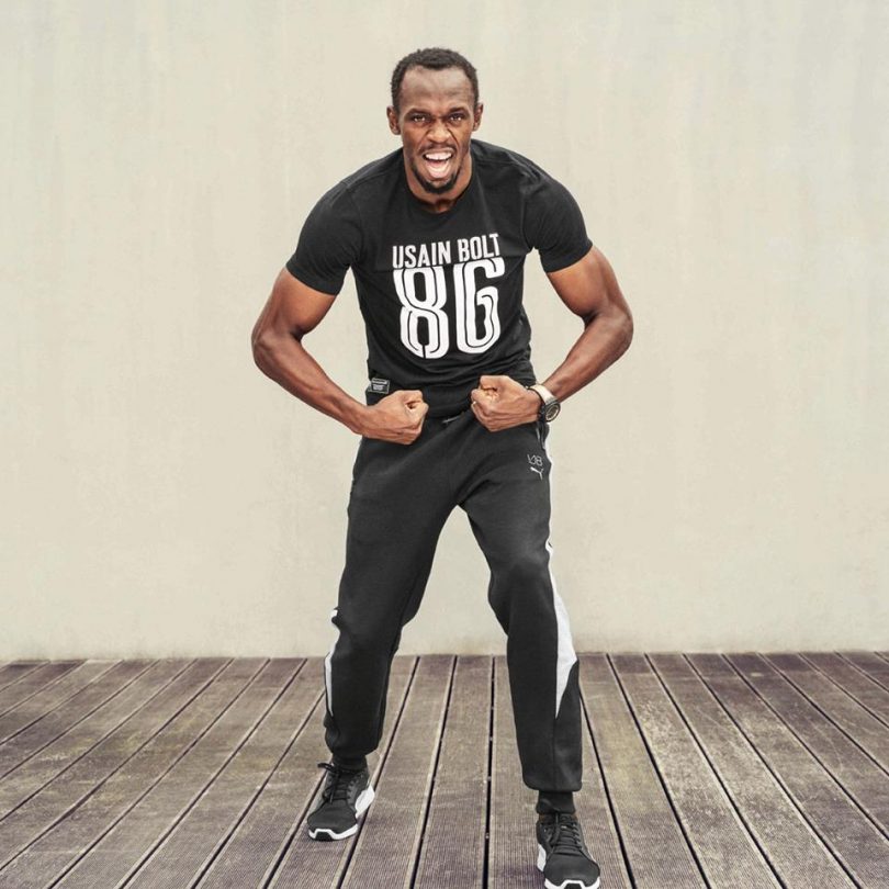 Usain Bolt on Forbes magazine richest athletes list