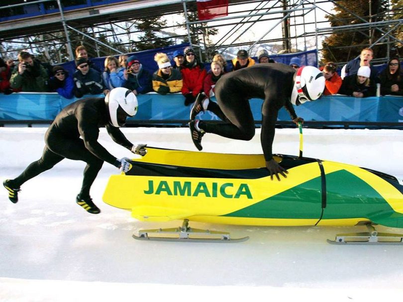 Jamaican bobsled team