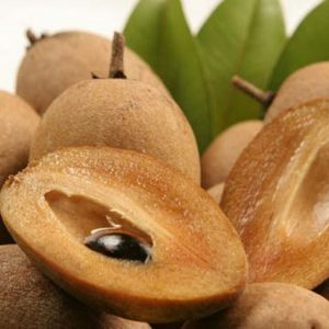 Früchte, die Jamaikaner lieben - Naseberry via therealgeeyahmullo
