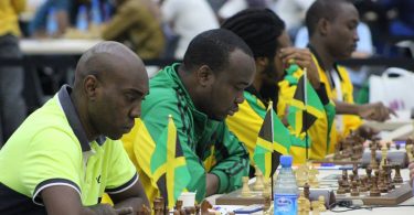 The Jamaican Men's chess team