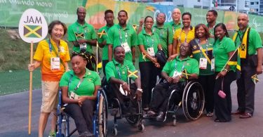 Team Jamaica at the Paralympics in Rio 2016