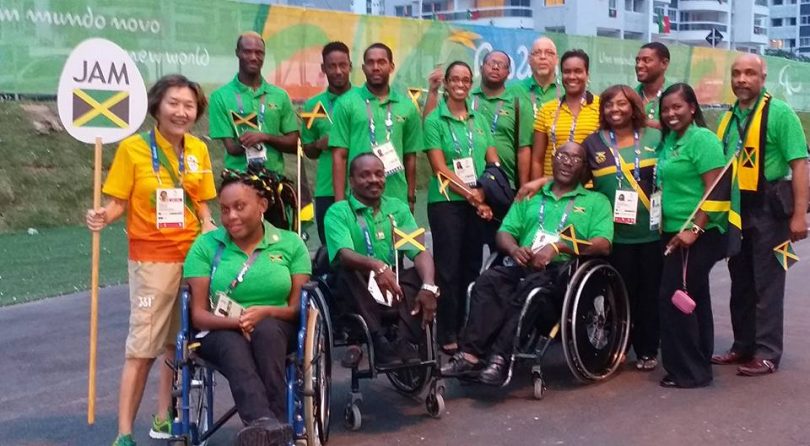 Team Jamaica at the Paralympics in Rio 2016