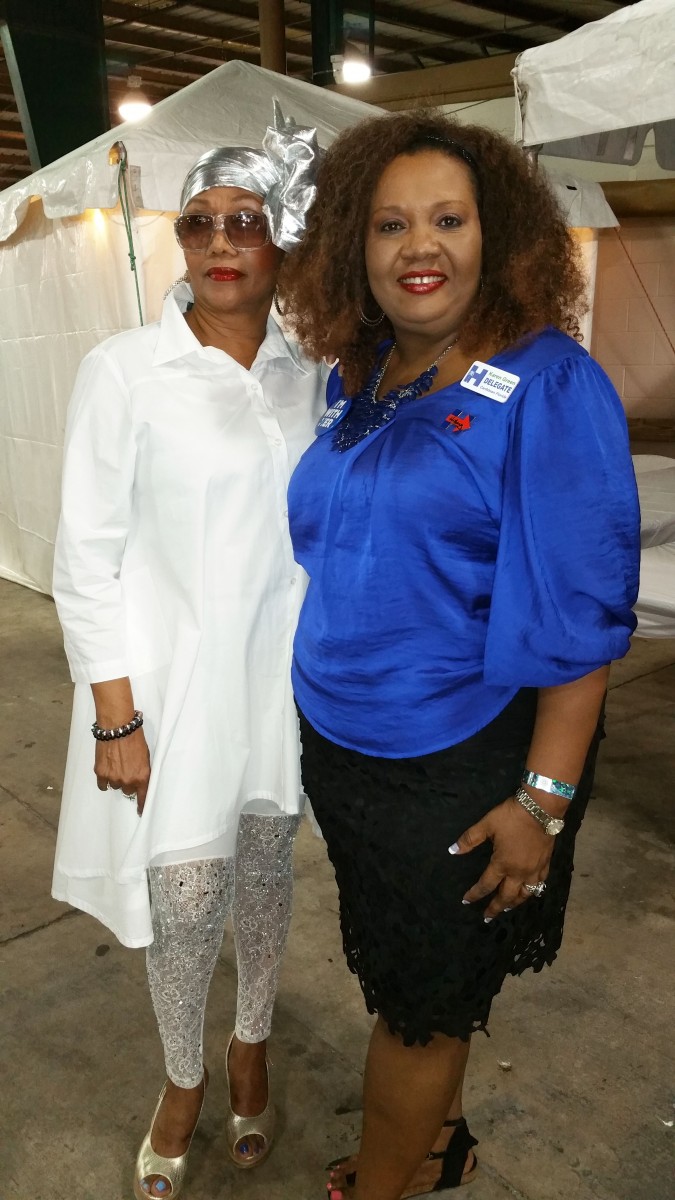 Marica Griffith And Caribbean Coalition Director Florida Karen Green For Hillary Victory Campaign