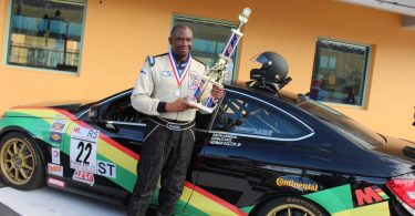 Victor Haye Jamaican Race Car Driver for Massive Crew