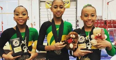 Jamaican Junior Gymnastics team