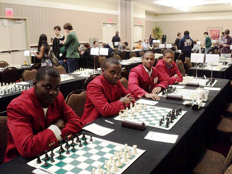UWI Chess Team January 2014