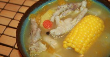 Jamaican chicken foot soup