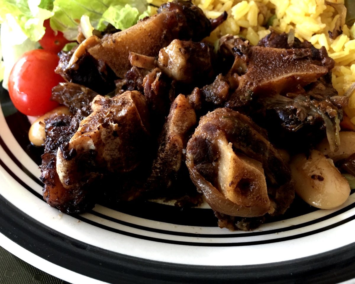 Simple Jamaican Oxtail Stew Recipe