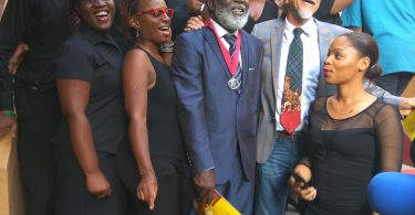 ANTHEA McGIBBON PHOTOS: 2017 Musgrave Medals Awards Ceremony held at the Lecture Hall, Institute of Jamaica on May 25th, 2017. Congrats Freddie McGregor (centre) says Nexxus and Tommy Cowan.