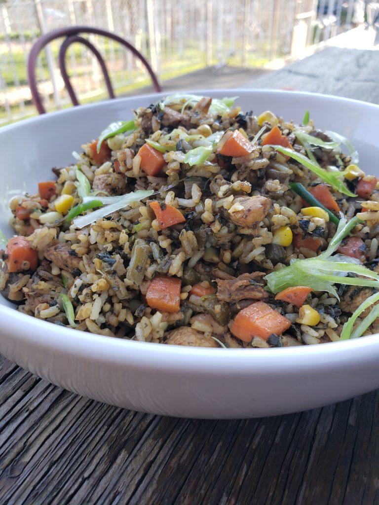 Chef Noel Cunningham’s Jerk Chicken and Callaloo Fried Rice Recipe 3