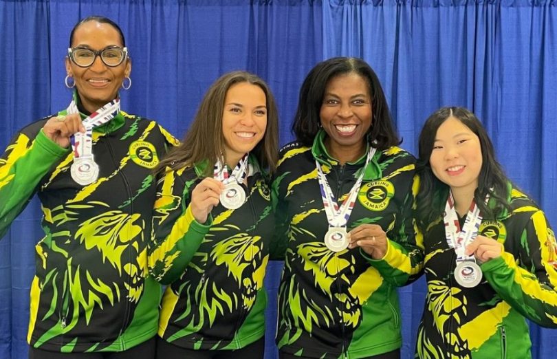 Historic Silver Medal for Jamaican Women’s Curling Team at World Curling Championship