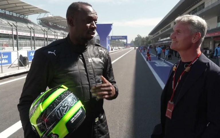 Usain Bolt - Worlds Fastest Man Takes the Wheel of Super-Fast Formula E Electric Race Car