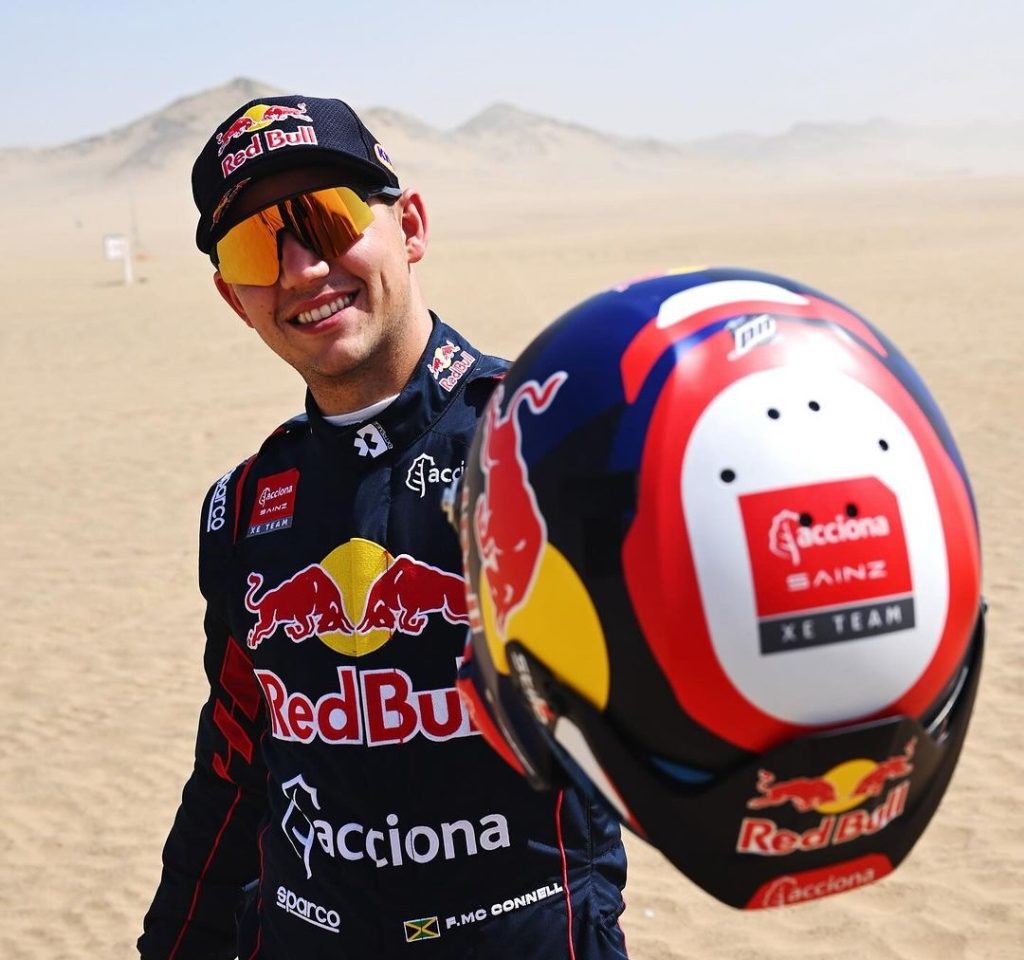 Jamaican Race Car Driver Fraser McConnell Records First Win of Extreme E Season