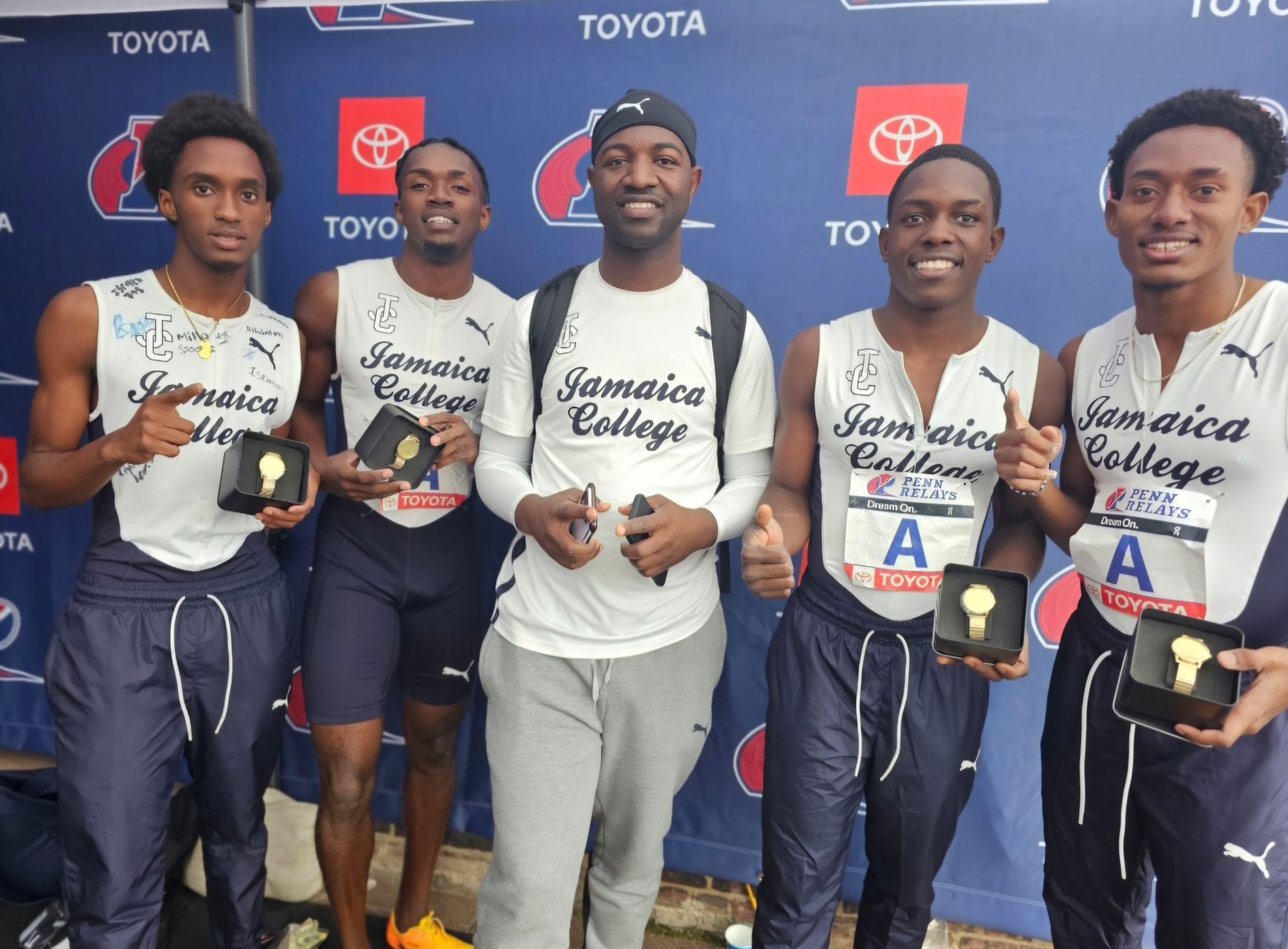 Kemarrio Bygrave's Thrilling Last-Lap Surge for Jamaica College in the ...