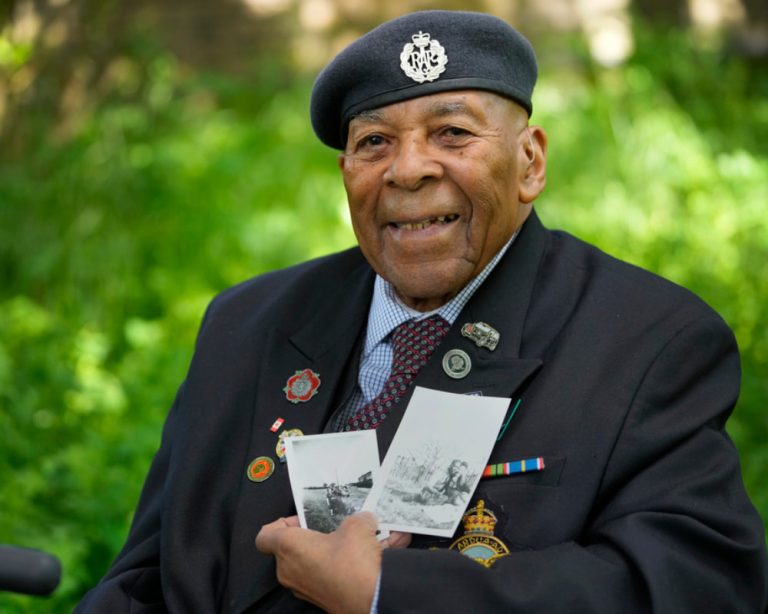 98yr Old Jamaican Gilbert Clarke RAF Vet