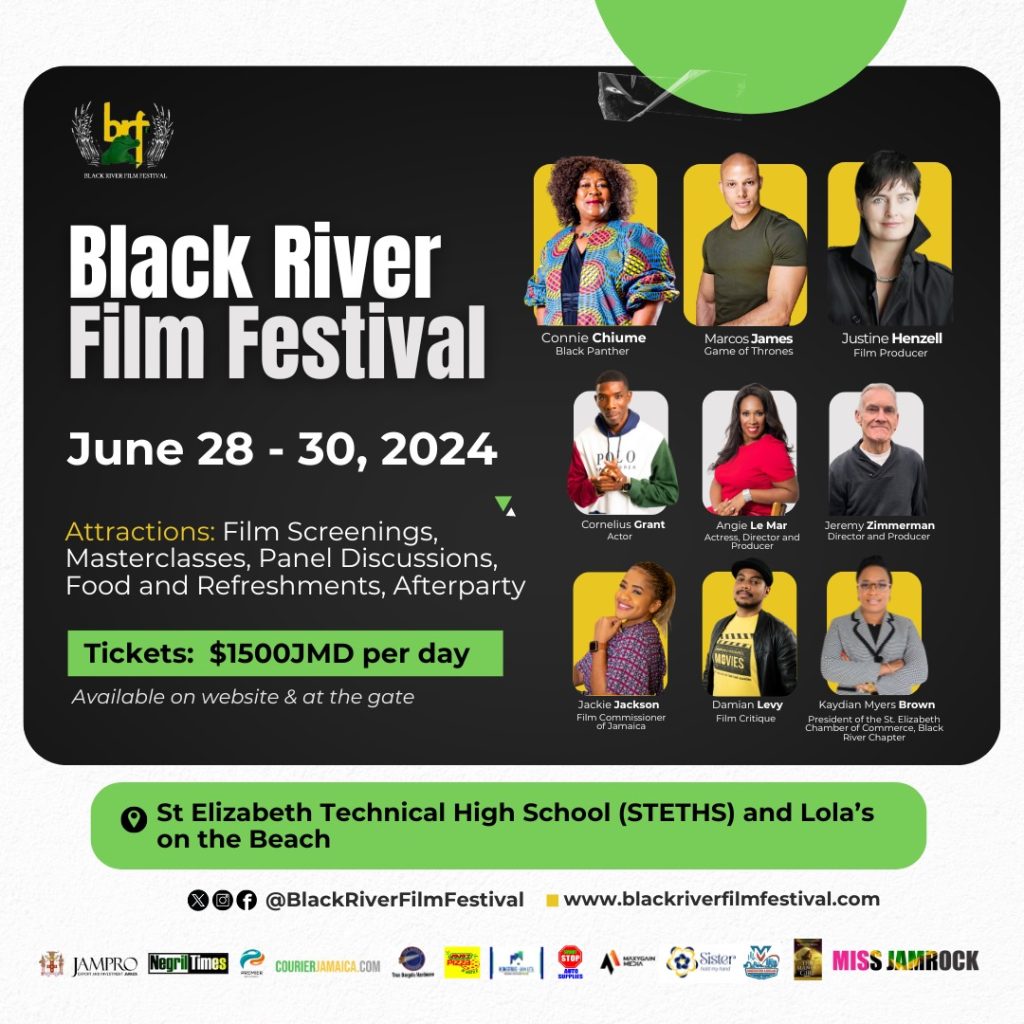 Black River Film Festival  2024 flyer.