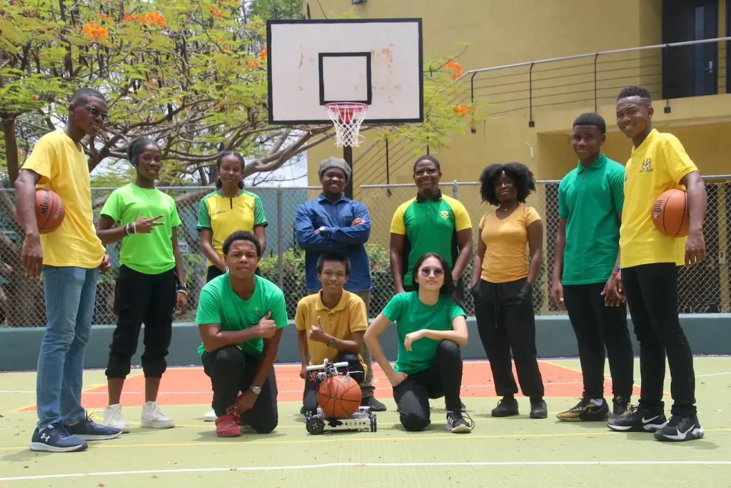 Jamaican High Schoolers Compete in Athens at the 2024 Robotics Olympics